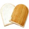 Premium Natural Exfoliating Loofah Glove Pad Body Scrubber by Spa Destinations. Mitt Sponge Biodegradable Bath and Shower Luffa Sponge, Women and Men (2 Pack) Beige view 3