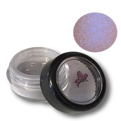 Christina's Natural Qualities All Natural Mineral Powder Rainbow Pearl Eye Color (Eyeshadow) - Camelot Rainbow (Pink Blue Iridescent)