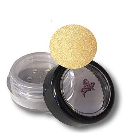 All Natural Mineral Powder Pearl Eye Color (Eyeshadow) - Gold Great Christmas Color!