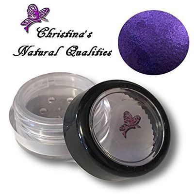 All Natural Mineral Powder Pearl Purple Eye Color (Eyeshadow) - Cleopatra Purple