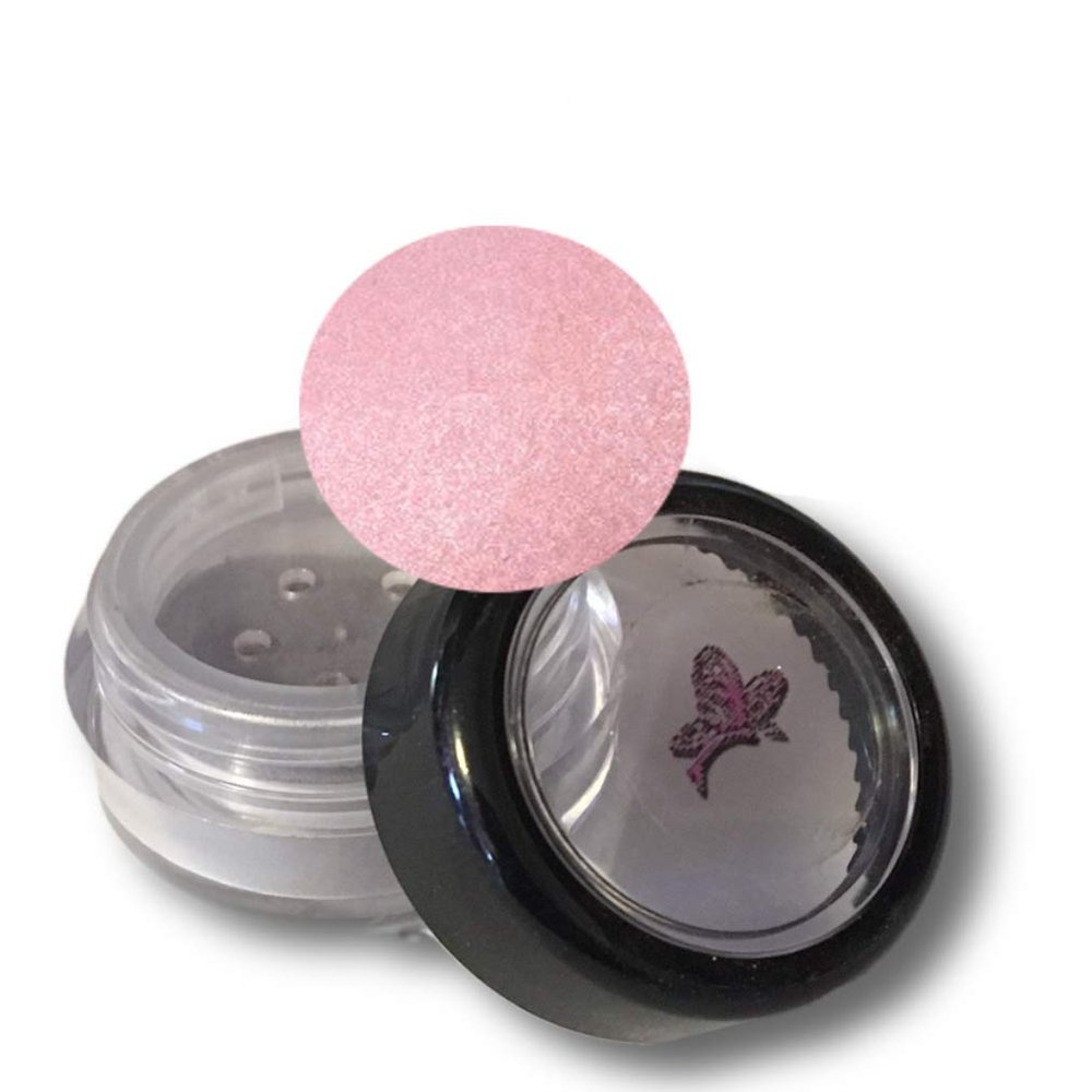 All Natural Mineral Powder Pink Pearl Eye Color (Eyeshadow) - Cherry Blossom Pink