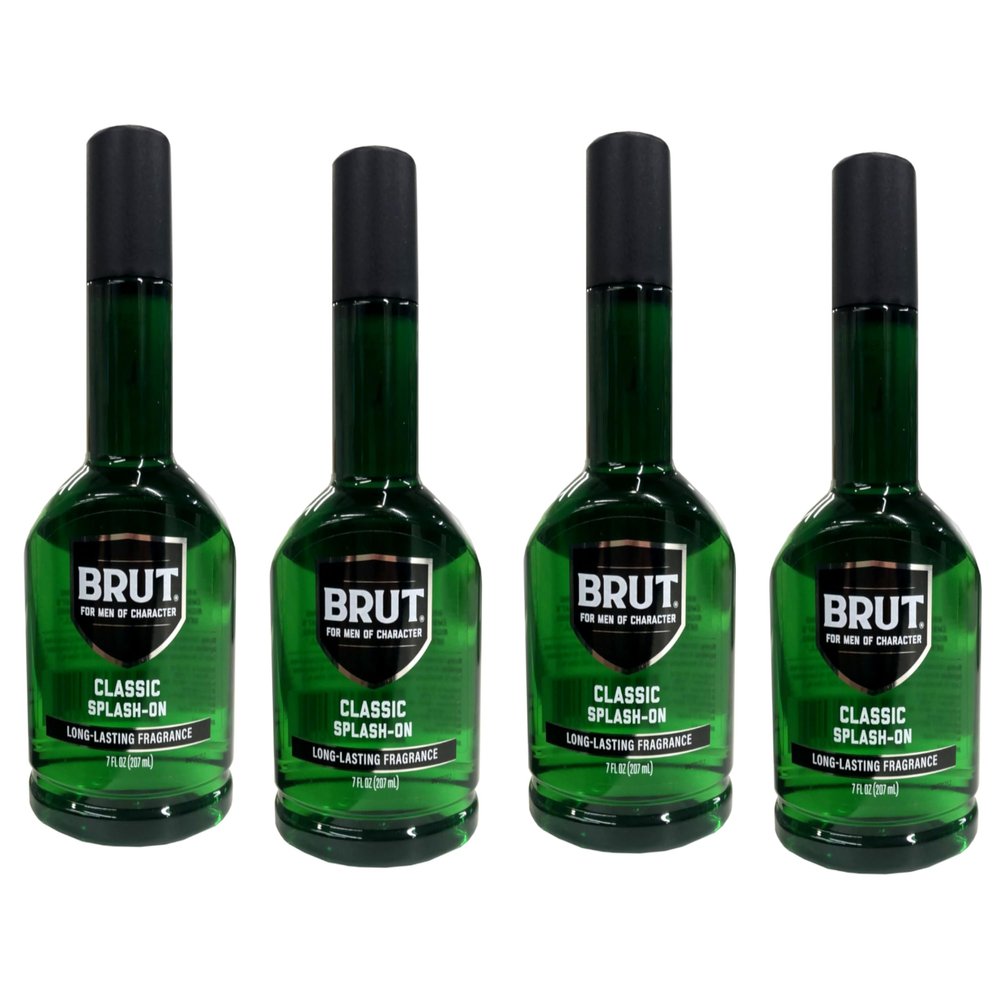 Brut Splash on Lotion- 7 oz (Pack of 4)