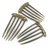 5 Pieces Bronze Breloques Vintage Jewelry Making Supply Charms Findings Bronze Tone Z7UY8 Hair Comb view 1