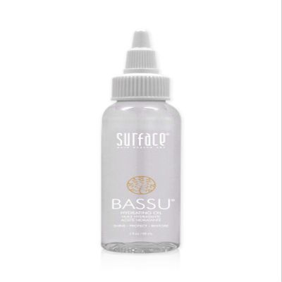 Surface Hair - Bassu Hydrating Oil - Hair Oil with Flax Seed, and Aloe Vera, Moisturize and Hydrate Repair Damaged Hair, Color Safe, 2 Fl Oz