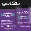 Got2B Schwarzkopf Powder'ful Unisex Root Hair Styling Powder, For Instant Volume and Root Boost, Vegan, 10g view 1