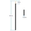 100 Pack Disposable Eyeliner Brush, JASSINS Eye liner Applicator Cosmetic Eye Wands Makeup Tool view 4