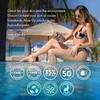 ALOE UP Sport Continuous Spray Sunscreen SPF 50 - Broad Spectrum UVA/UVB Sunscreen Protector for Face and Body - With Aloe Vera Gel - Fast Absorbing Sheer Formula - Reef Safe - Fragrance-Free - 6 Oz view 4