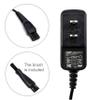 HQRP 15V AC Adapter Compatible with Philips Norelco 3100 3500 9000 9700 Series, S9721 AT811 7885XL 7886XL 8020X 8040X 8060X 8138XL 8867XL 8880XL 8881XL 8883XL 8890XL MG5750 BG2034 Shaver Charger view 3