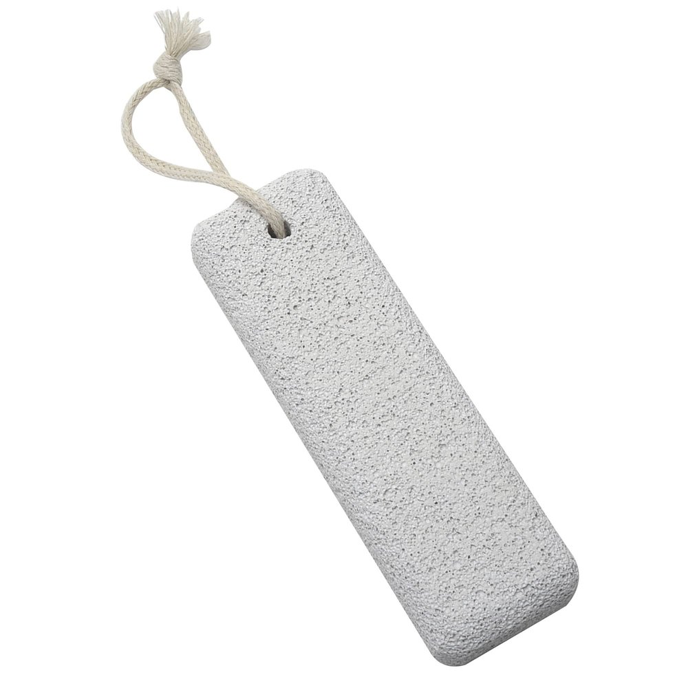 Big Pumice Stone for Feet - Foot Scrubber with Rope Handle - Dead Skin Callus Remover for Smooth Skin - Pedicure Exfoliating Tool