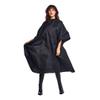 Betty Dain Classique Cutting/Styling Cape, Stylish, Lightweight Iridescent Fabric, Water-Resistant, Machine Washable Nylon for Durability, Snap Neck Closure, Black, 45 Inches Wide x 60 Inches Long view 1