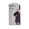 Betty Dain Classique Cutting/Styling Cape, Stylish, Lightweight Iridescent Fabric, Water-Resistant, Machine Washable Nylon for Durability, Snap Neck Closure, Black, 45 Inches Wide x 60 Inches Long view 2