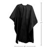 Betty Dain Classique Cutting/Styling Cape, Stylish, Lightweight Iridescent Fabric, Water-Resistant, Machine Washable Nylon for Durability, Snap Neck Closure, Black, 45 Inches Wide x 60 Inches Long view 3