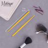 2 Sets of Wooden Hair Sticks Chopsticks - Orange & Yellow view 3