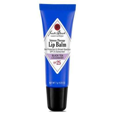 Jack Black Intense Therapy Lip Balm, Black Tea & Blackberry , 0.25 Ounce (Pack of 1)