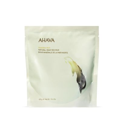 AHAVA Natural Dead Sea Mud for Body - Exclusive Black, Creamy Dead Sea Mud to Purifiy, Soften & Refine Skin, Soothes Discomfort, Enriched with Potent Minerals of Dead Sea blend Osmoter, 13.6 Oz