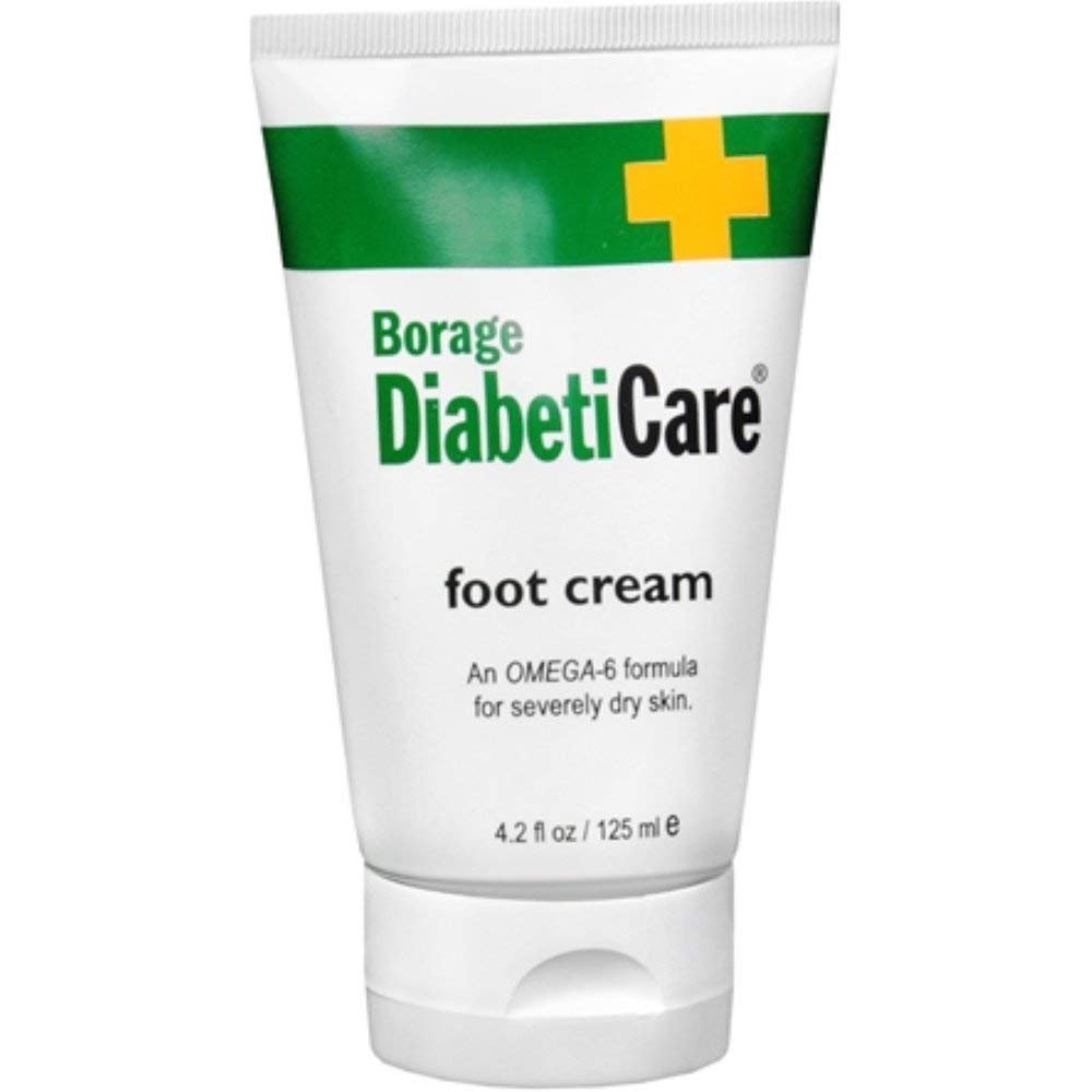 Borage DiabetiCare Foot Cream - 4.2 oz, Pack of 3