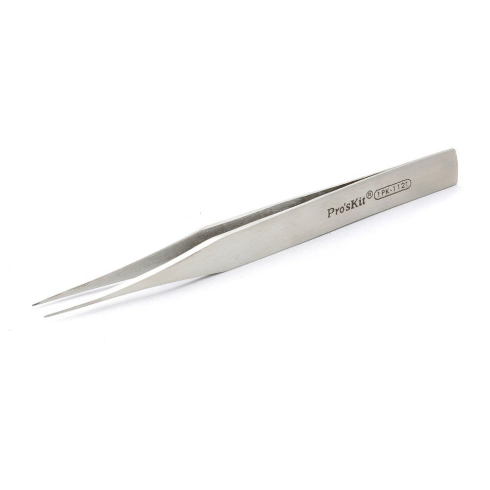 1PK-112T Non-magnetic Stainless Extremely Fine And Sharp Tip Tweezer