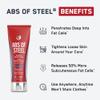 SteelFit Abs of Steel Maximum Definition Cream - Skin Tightening, Toning & Firming Lotion for Sculpting Abs - L-Carnitine Pre & Post Workout Supplement for Men & Women - Non-Greasy Formula, 8 Ounces view 2
