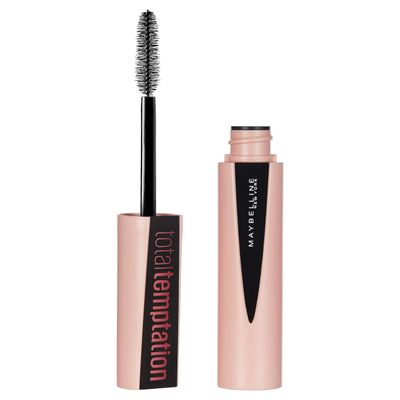 Maybelline New York Total Temptation Washable Mascara, Blackest Black, 0.27 fl. oz.