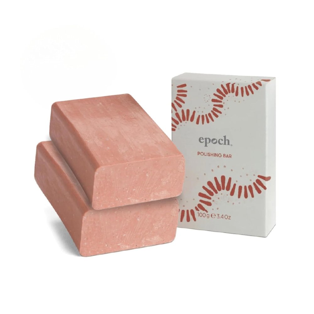 Nu Skin Epoch Polishing Bar | Ethnobotanical Skin Cleansing and Polishing Bar with Glacial Marine Mud | Discover the Tradition of Siskupas Bark from the Northwest United States | 2 Pack