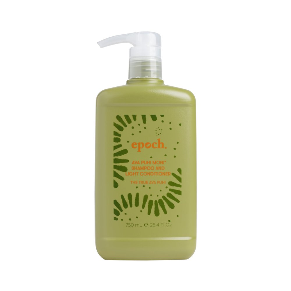 Nu Skin Epoch Ava Puhi Shampoo & Conditioner - Embrace the South Pacific Tradition of Ava Puhi Moni for 2-in-1 Hair Care, Infused with Natural Luster, Leaving Your Hair Clean