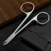 Suvorna 4" cuticle scissors for nails cuticle trimmer, cuticle nippers professional, cuticle clippers professional, cuticle scissors extra fine curved, cuticle cutter & cuticle remover for nails. view 3