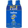 Coppertone Sport Sunscreen Spray SPF 50, Water Resistant Spray Sunscreen Pack, 5.5 Oz, Pack of 2 (Packaging May Vary) view 1