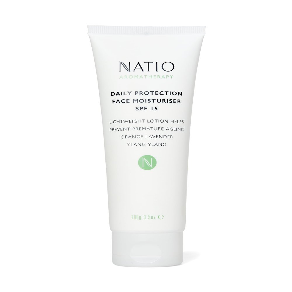 Natio Aromatherapy Daily Protection Face Moisturiser SPF 15 100g