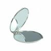 Mother of Pearl Art Deco Engraved Compact Pocket Mirror with Peony and Butterfly Design view 2