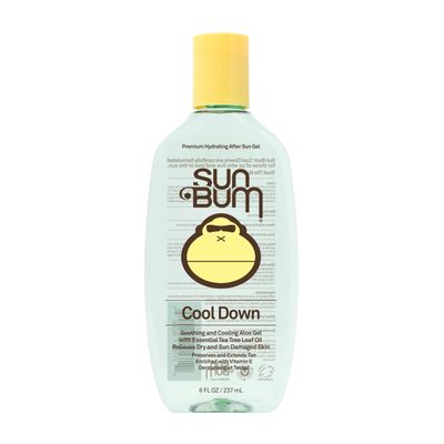 Sun Bum Cool Down Aloe Vera Gel - Vegan After Sun Care to Soothe and Hydrate Sunburn - 8 oz