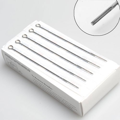 3 Round Shader Sterilized Tattoo Needle BOX 50 3RS