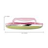 (1 piece) FUJI Professional 5" Chamois Nail Buffer with removable cover - Polish Manicure Tool view 2