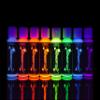 Midnight Glo UV Neon Face & Body Paint Glow - Blacklight Reactive Fluorescent Paint - Safe, Washable, Non-Toxic, Great For Raves, Parties, Festivals, Halloween (2 oz Bottles(8)) view 1