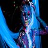 Midnight Glo UV Neon Face & Body Paint Glow - Blacklight Reactive Fluorescent Paint - Safe, Washable, Non-Toxic, Great For Raves, Parties, Festivals, Halloween (2 oz Bottles(8)) view 2