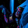 Midnight Glo UV Neon Face & Body Paint Glow - Blacklight Reactive Fluorescent Paint - Safe, Washable, Non-Toxic, Great For Raves, Parties, Festivals, Halloween (2 oz Bottles(8)) view 4