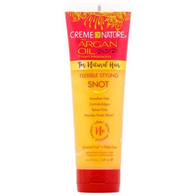 Creme of Nature Argan Oil Flexible Styling Snot Gel, Baltic, 248 ml