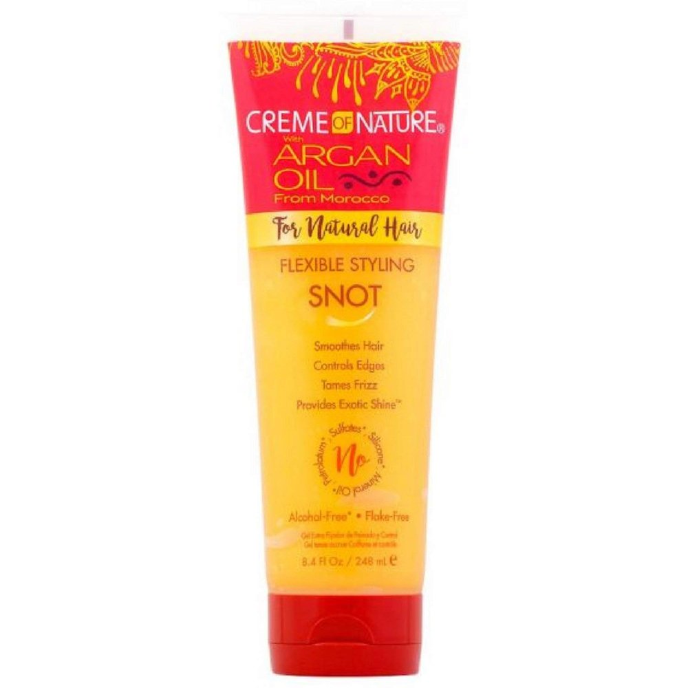 Creme of Nature Argan Oil Flexible Styling Snot Gel, Baltic, 248 ml