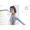 CHARM Womens Headband Hairband Bandana - Mens 100% Organic Cotton Yoga Hair Band Made in Japan Soft Chemo Head Wrap Sensitive Skin by Casualbox Dark Gray view 3