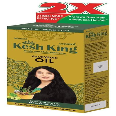 Kesh King Ayurvedic Medicinal Oil, 100ml - 1 Pack