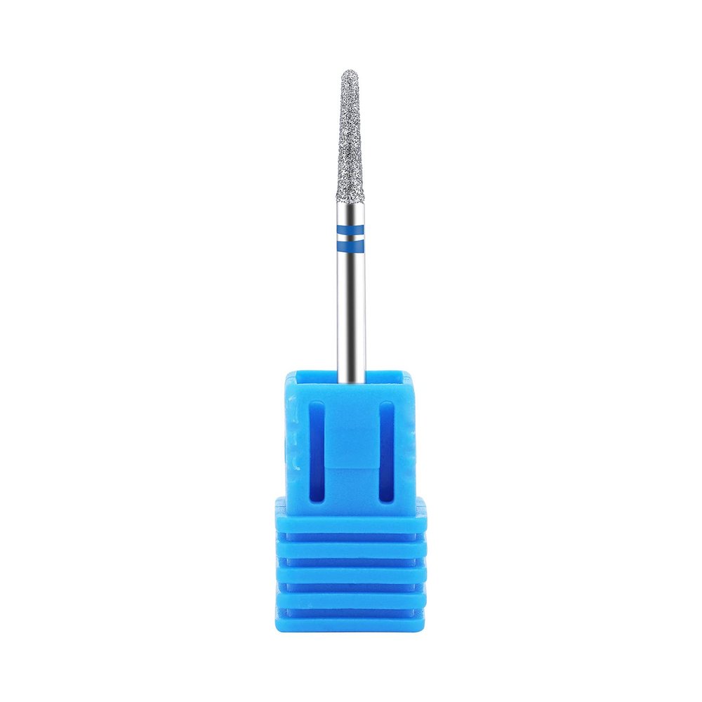 NMKL38 Electric Cuticle Clean Bit 3/32'' Carbide Drill Pointed Burr Nail Art File for Milling Machine Manicure Pedicure Cutter Tool (3 x 10)