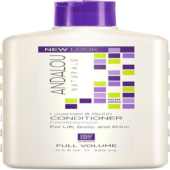 Andalou Naturals Lavender and Biotin Full Volume Conditioner, 11.5 Ounce