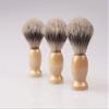 Badger Shaving Brush 100% Pure Badger Hair Economy Wooden Handle Shaving Brush or Shaving Razor view 3