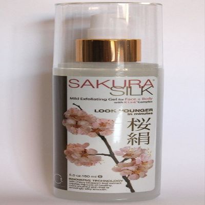 Sakura Silk Gel for Face & Body (5 oz.)