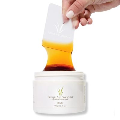Sugar Me Smooth Body Sugar Wax  Gentle On Skin And Less Painful Hair Removal In A Simple System, No Strips, No Heat, Water Soluble All-Natural Solution For All Skin & Hair Types