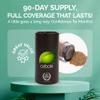 Caboki Hair Fibers for Thinning Hair Natural Plant-Based Hair Powder for Men & Women Instantly Thicker Fuller Looking Hair Clean Ingredients 30g, 90-Day Supply, Light Brown view 2