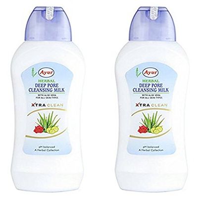 Ayur Herbal Deep Pore Cleansing Milk 100ml (Pack of 2)