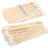 SPRUCE (100 Pack) 6" (15.2 cm) Single Ended Cotton Swabs | Wooden Handles | Versatile Use for Art, Cleaning, Makeup & More view 1