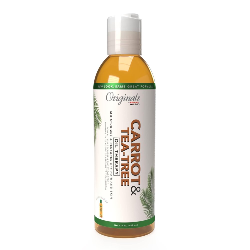 Africa's Best Organics Carrot Tea Tree Oil 6 oz