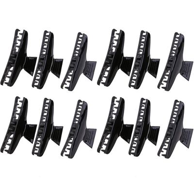 12pcs Butterfly Holding Hair Claw Section Hair Clip Clamps Hairdressing Salon Hairpins Hair Accessory