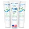 BERGMAN KELLY - Travel Size 2 in 1 Shampoo & Conditioner - 1 fl oz, 100 PK, White Tea - Delight Your Guests w/Revitalizing & Refreshing Shampoo Amenities, Quality Small Size Hotel Toiletries in Bulk view 1